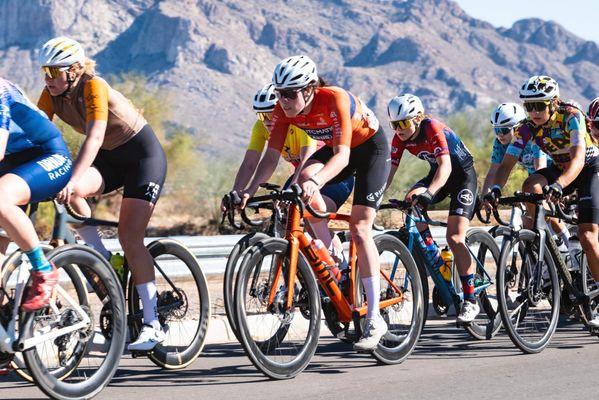 Racers in the Tucson Bicycle Classic