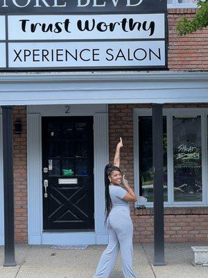 Trustworthy Piercing Gallery located on Ardmore Blvd. Small Business Owner, Ciara Harris. Offering body piercings, teeth gems and whitening.