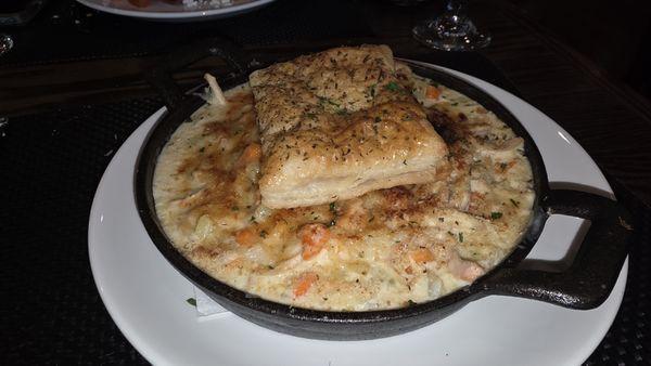 ROSARIO S. CASSATA "THE CHICKEN POT PIE" AT THE FOUNDRY IN HICKSVILLE NY.