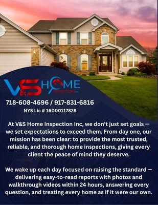 V & S Home Inspection
