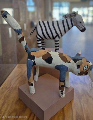 one of many artworks inside the complex