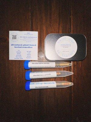 Bulk mullien pre-rolls, alternative pre-rolls and the mood pre-roll.