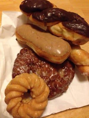 The apple fritter is pretty good!