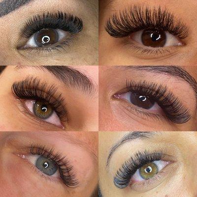 INDIVIDUAL EYELASHES CLASSIC HYBRID VOLUME