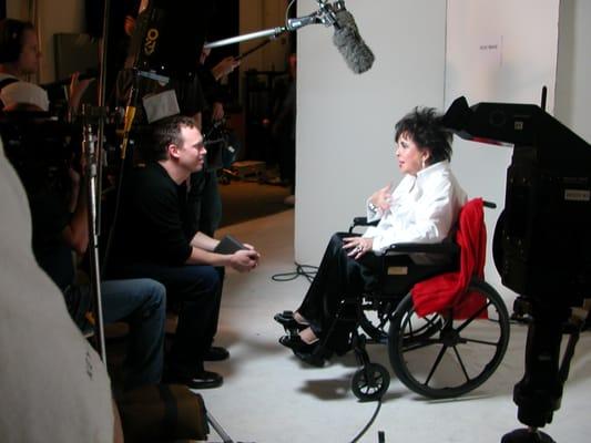Eric Allen interviews Hollywood legend, Elizabeth Taylor, about her commitment to fighting HIV/AIDS.