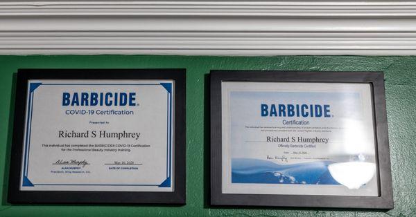 Barricade covid-19 certified, safety first!