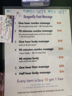 Dragonfly Massage Therapy