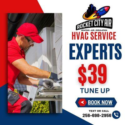 We are currently offering a $39 System Inspection!