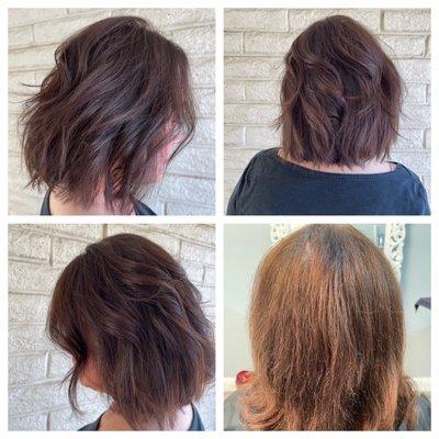 Before and after transformation. call or text Diane 559-281-4161