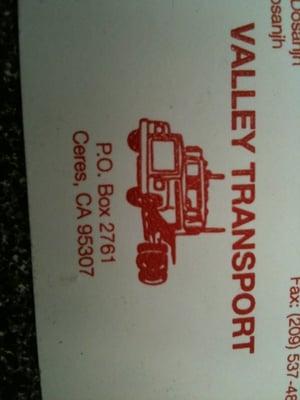 Valley Transport