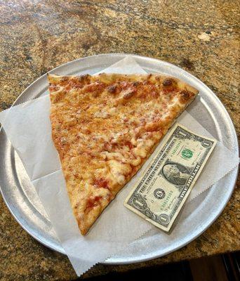 6/17/25 - USD for size comparison. Fairly large slice.