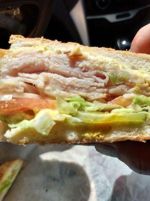 Yummy turkey sandwich (The Henderson)