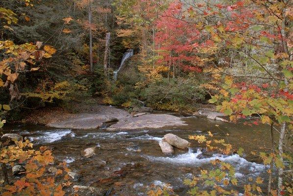 Leatherwood Falls, Fires Creek, Hayesville, NC