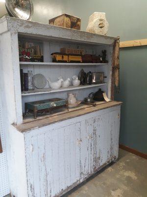 Very old cabinet.