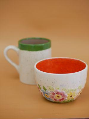 Crockery Painted Pottery