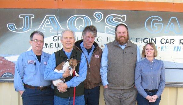 JAQ'S loyal staff has been consistent throughout its 36 years.