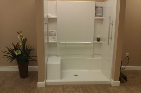 Sterling walk-in shower