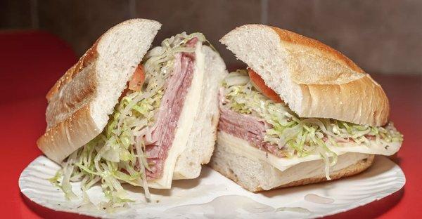 Italian- ham, salami and cheese