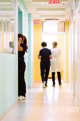 Office Hallway