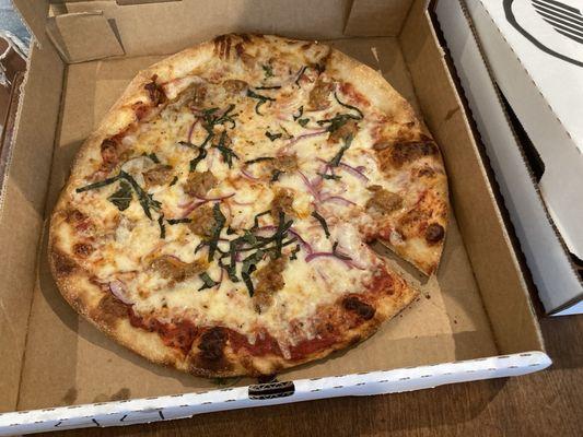 BYO st the Post on the perfect crust.