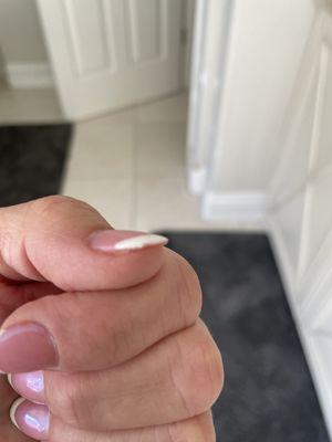 So messy disgusting $110 for this set