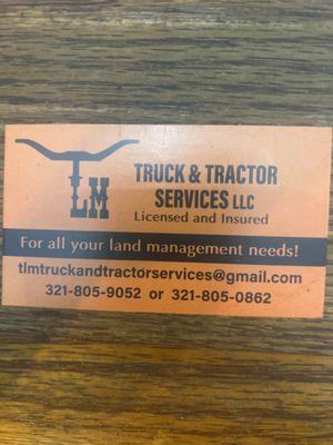 TLM Truck And Tractor Services