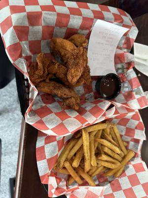 Tenders and fries