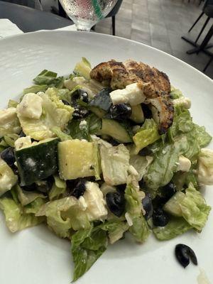 Brown lettuce, not proper dressing