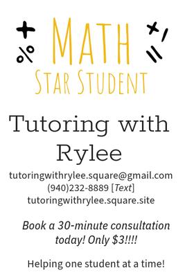 Tutoring with Rylee
