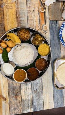 Very basic thaali. Cost $18 not at all worth. Other restaurants has better thaali for this price .