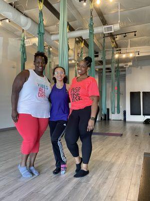 Zoey, the amazingly talented instructor