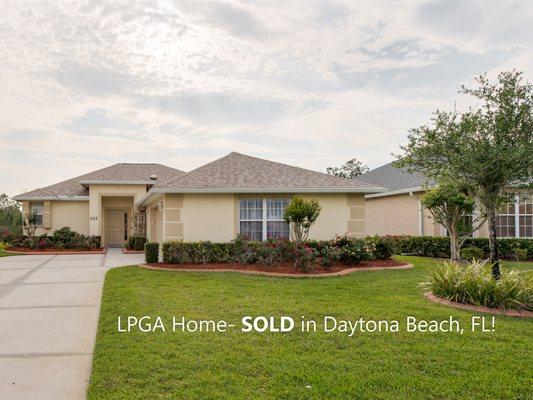 Sold: 3BR/2BA home in LPGA, Daytona Beach, FL by the Alice Cooper Team - your local experts in Daytona Beach real estate.
