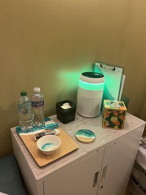 Let the pampering begin!