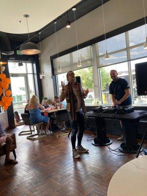 Comma Café Sunday Funday.