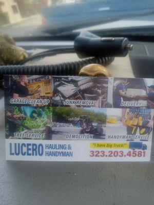 Lucero Hauling and Handyman