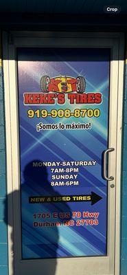 Kekes Tires - Durham