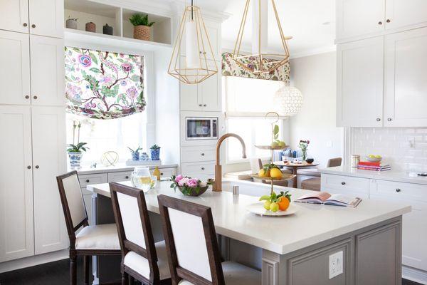 A different view of the California kitchen.