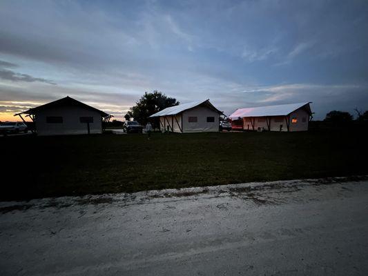 Glamping sites G3-G5. We stayed in G4.