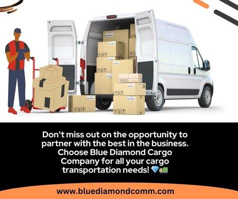 Blue Diamond Communications Cargo
