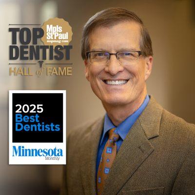 Dr. Lorentzen has been named a 2025 Top and Best Dentist by his peers.