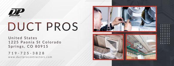 Duct Pros specializes in air duct inspections, duct cleaning, and sanitizing treatments.