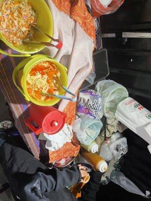 curtido,esqabechi,tomato sauce,green sauce ,red sauce everti