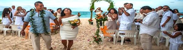 Hawaiian Wedding and Set Up