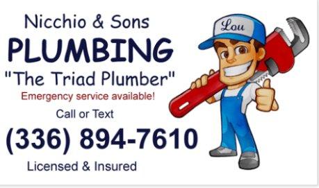 Nicchio & Sons Plumbing
