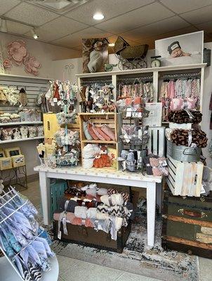 Our layette selection is always bursting at the seams for whatever ever your heart could want.