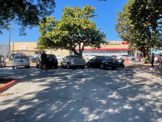 North Miami Beach Parking Lot 73rd Street