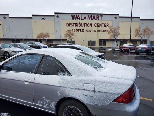 A chilly day in the high desert.