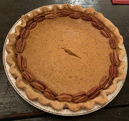 Pumpkin pie was great