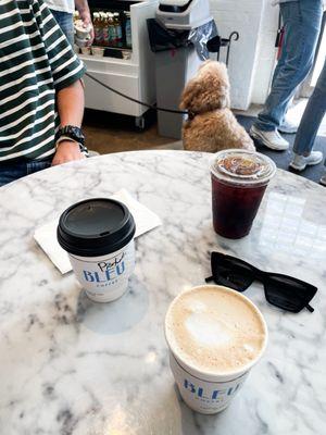 lattes and cold brew