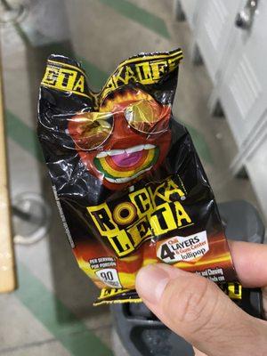 Mexican candy they got here.